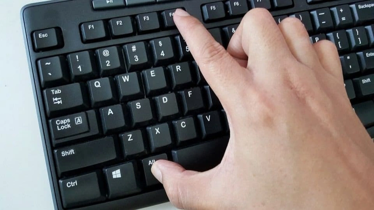 صورة اختصارات الكيبورد بالانجليزي