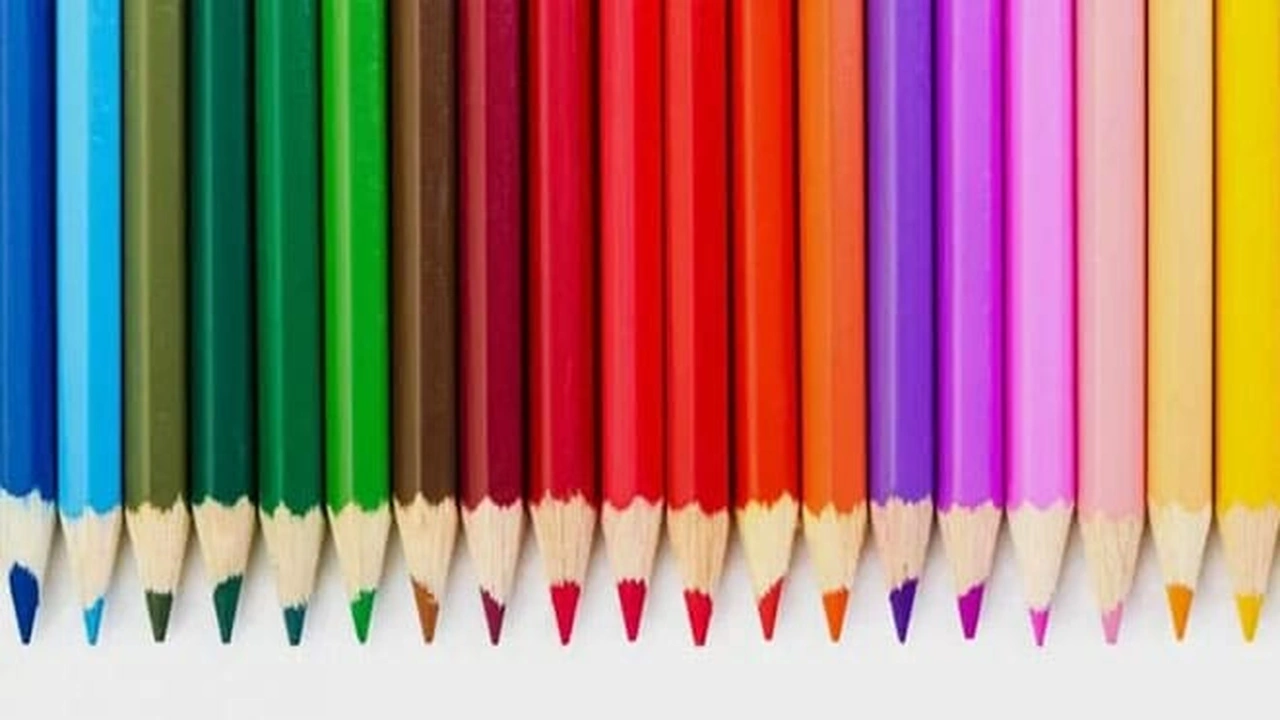 صورة اسماء الالوان بالانجليزي