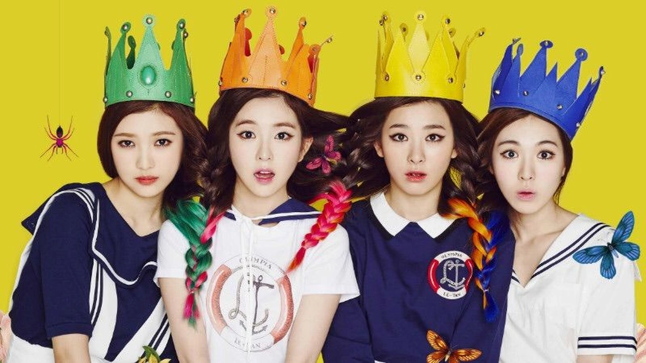 صورة اسماء فرقة ريد فيلفيت بالانجليزي