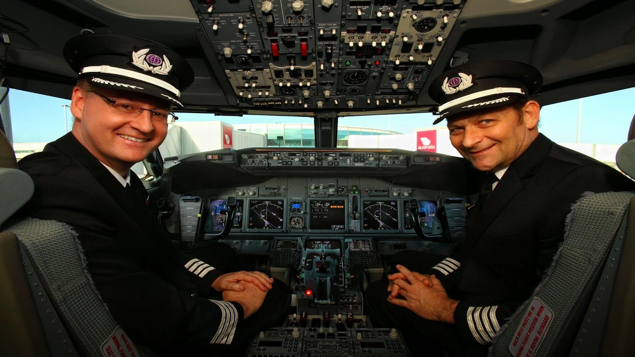 صورة تعبير بالانجليزي عن وظيفة الطيار