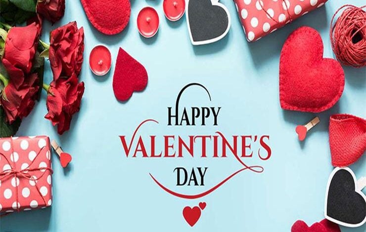 تهنئة عيد الحب بالانجليزي