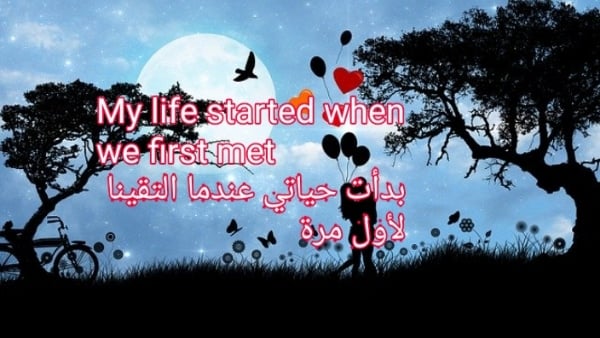 رسائل باللغه الانجليزيه للحبيب