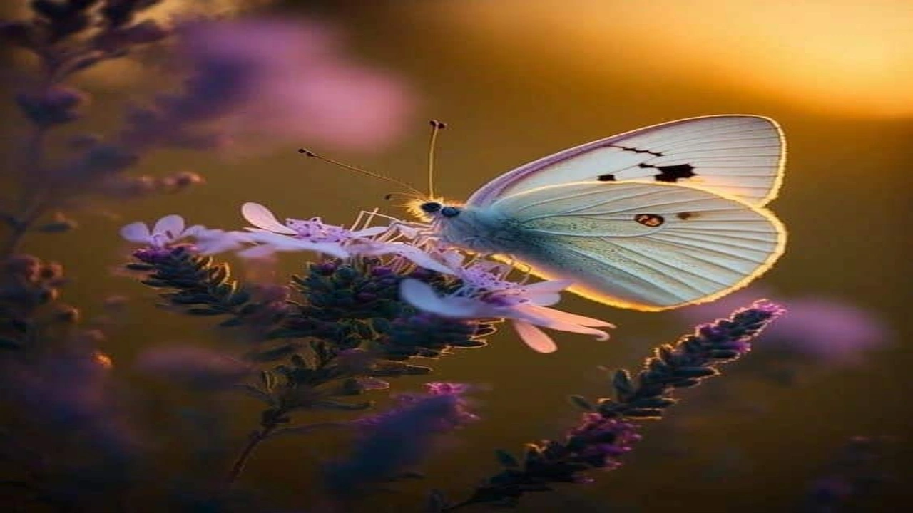 صورة معلومات عن الفراشة بالانجليزي قصير