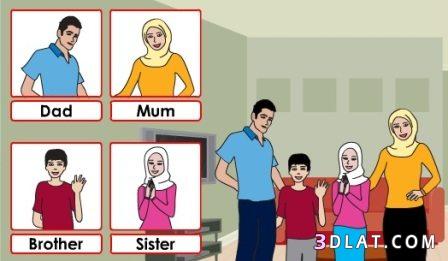 موضوع تعبير انجليزي عن العائلة