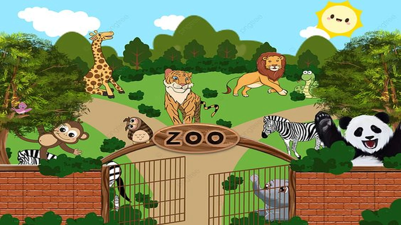 صورة موضوع تعبير عن حديقة الحيوان للصف الرابع الابتدائي بالانجليزي 