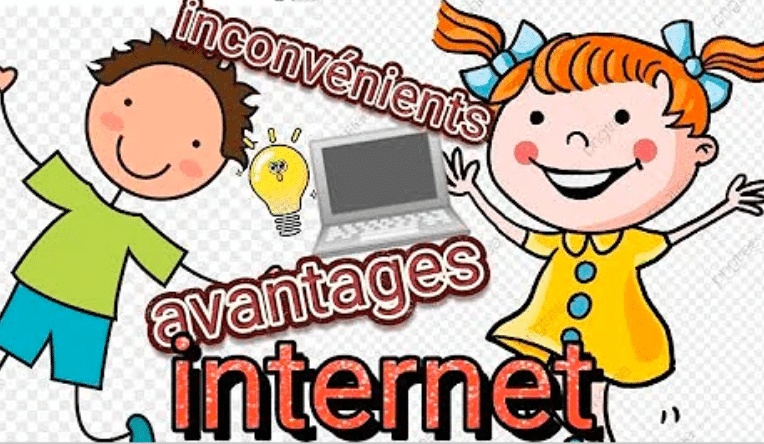 إيجابيات وسلبيات الانترنت بالفرنسية