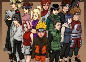 اسماء شخصيات انمي ناروتو بالانجليزي