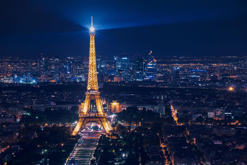 تعبير عن وصف مدينة باريس بالانجليزي