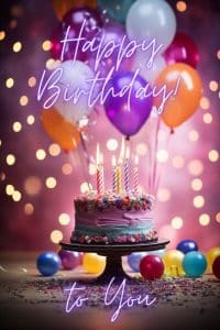 تهنئة عيد ميلاد توأم بنات بالانجليزي