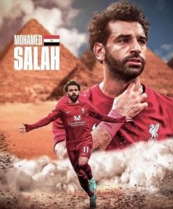 معلومات بالانجليزي عن محمد صلاح