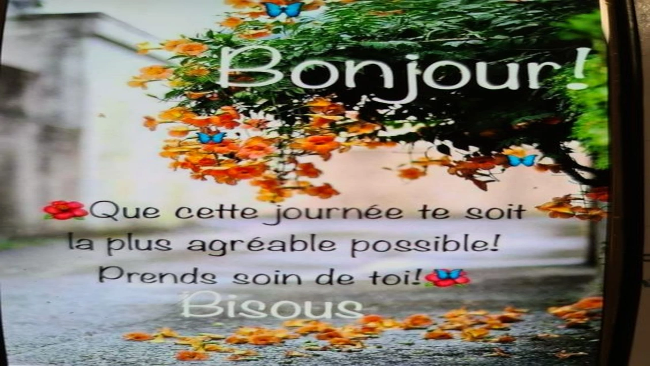 صورة أجمل عبارات صباح الخير بالفرنسية