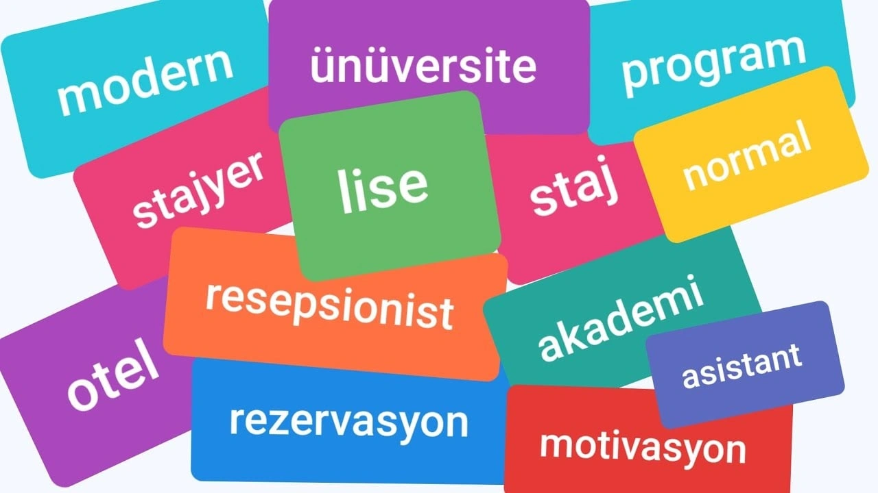 صورة الكلمات الفرنسية في اللغة التركية