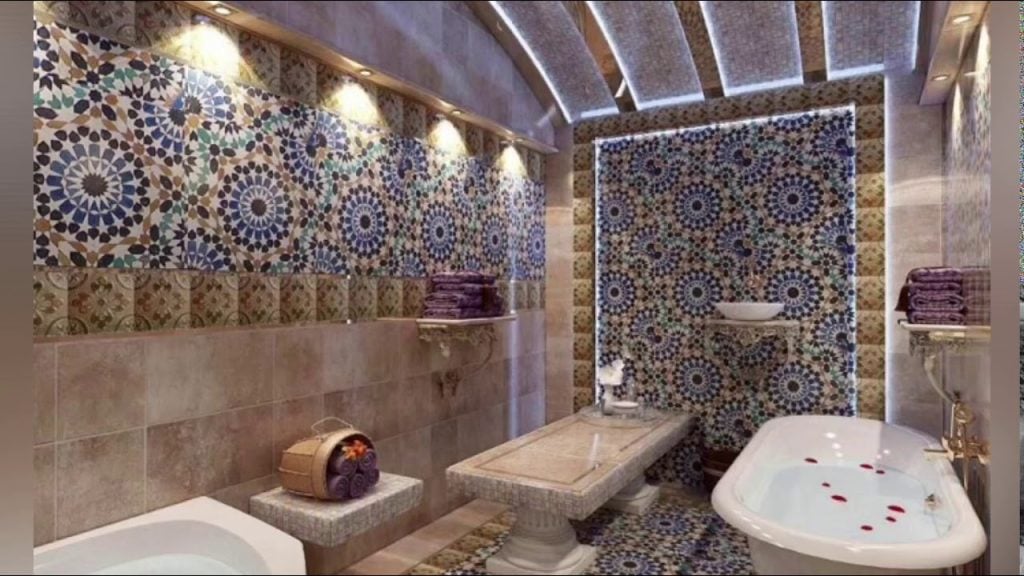 مخططات حمامات تركية